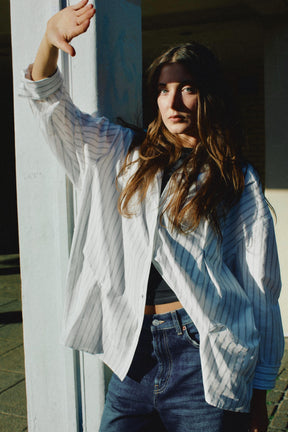 OVERSIZE POPLIN SHIRT