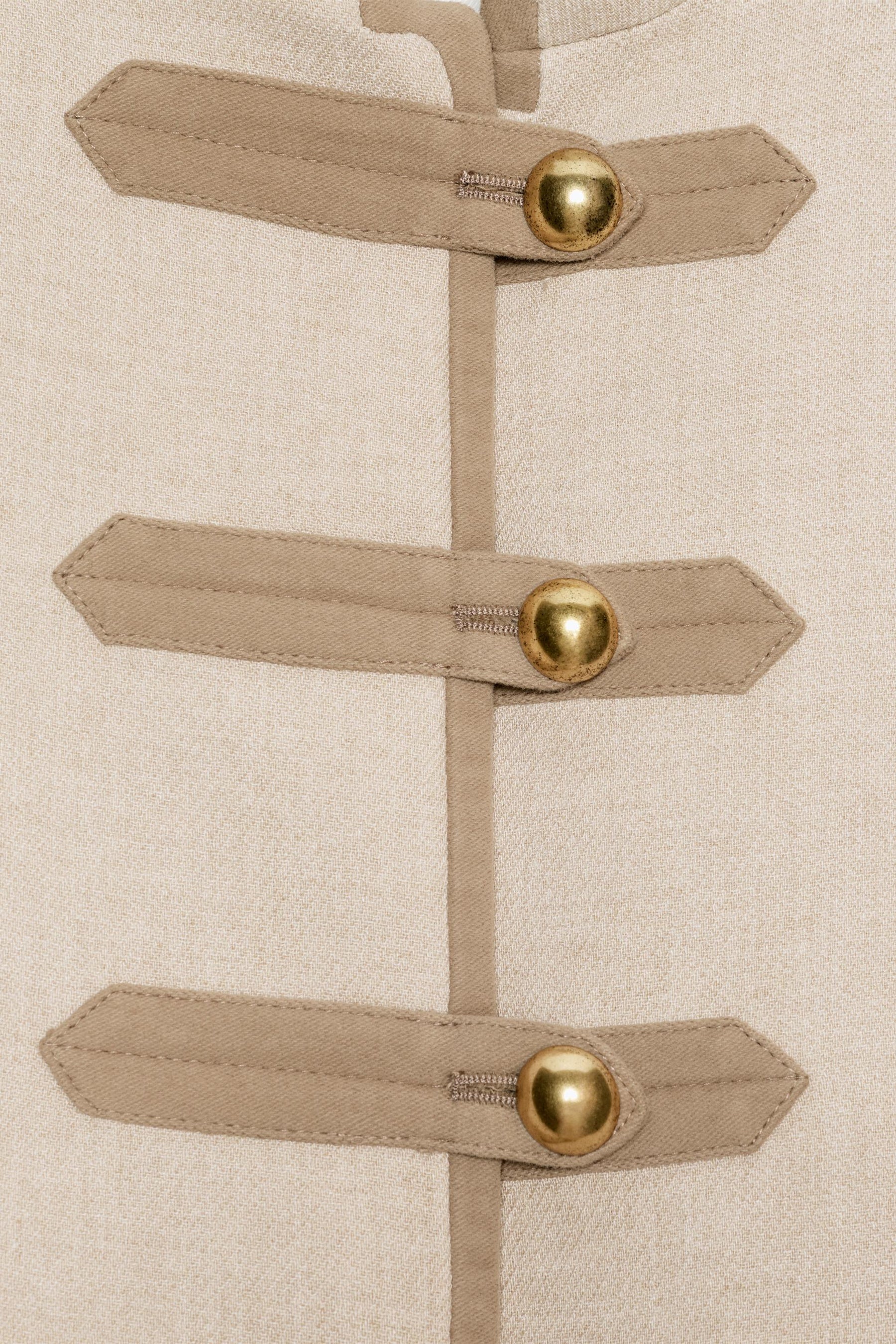 Toggle Shoulder Jacket