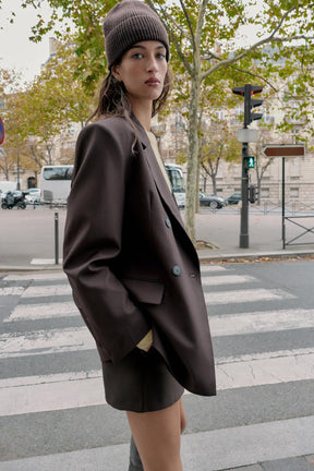 Oversized Double Blazer