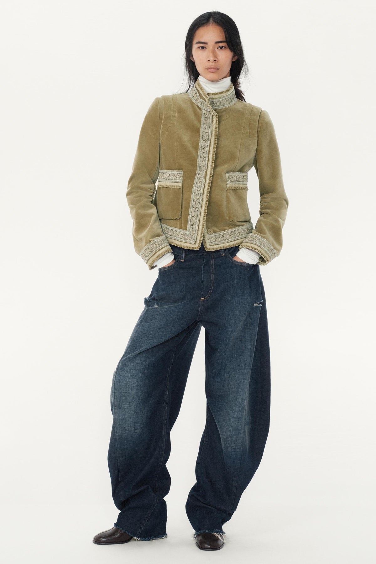 VELVET JACKET - THE ITEM WOMAN - Image 1