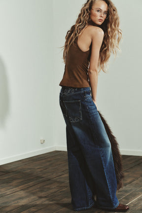 Faux Suede Top