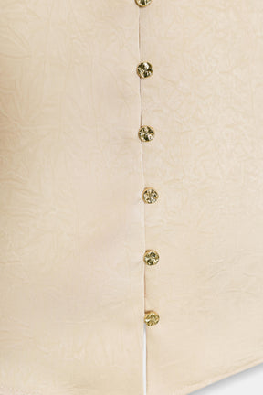 CREASED-EFFECT BLOUSE