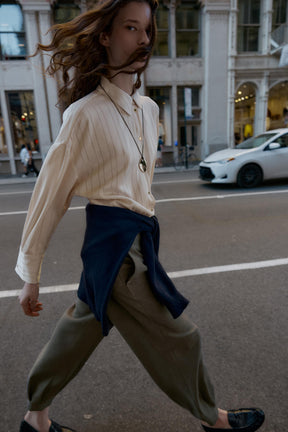 OVERSIZED STRIPED SHIRT