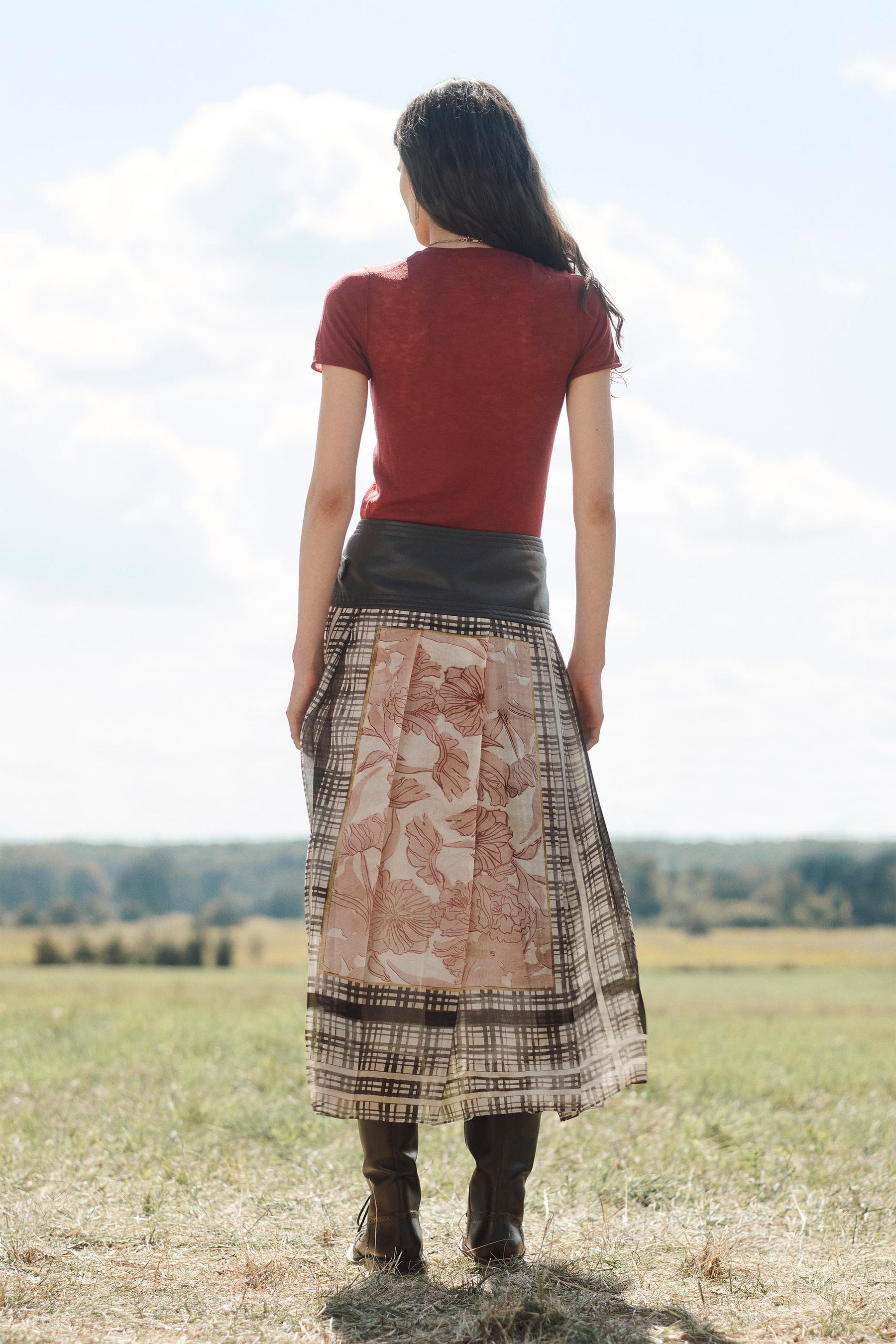 Pleated Skirt