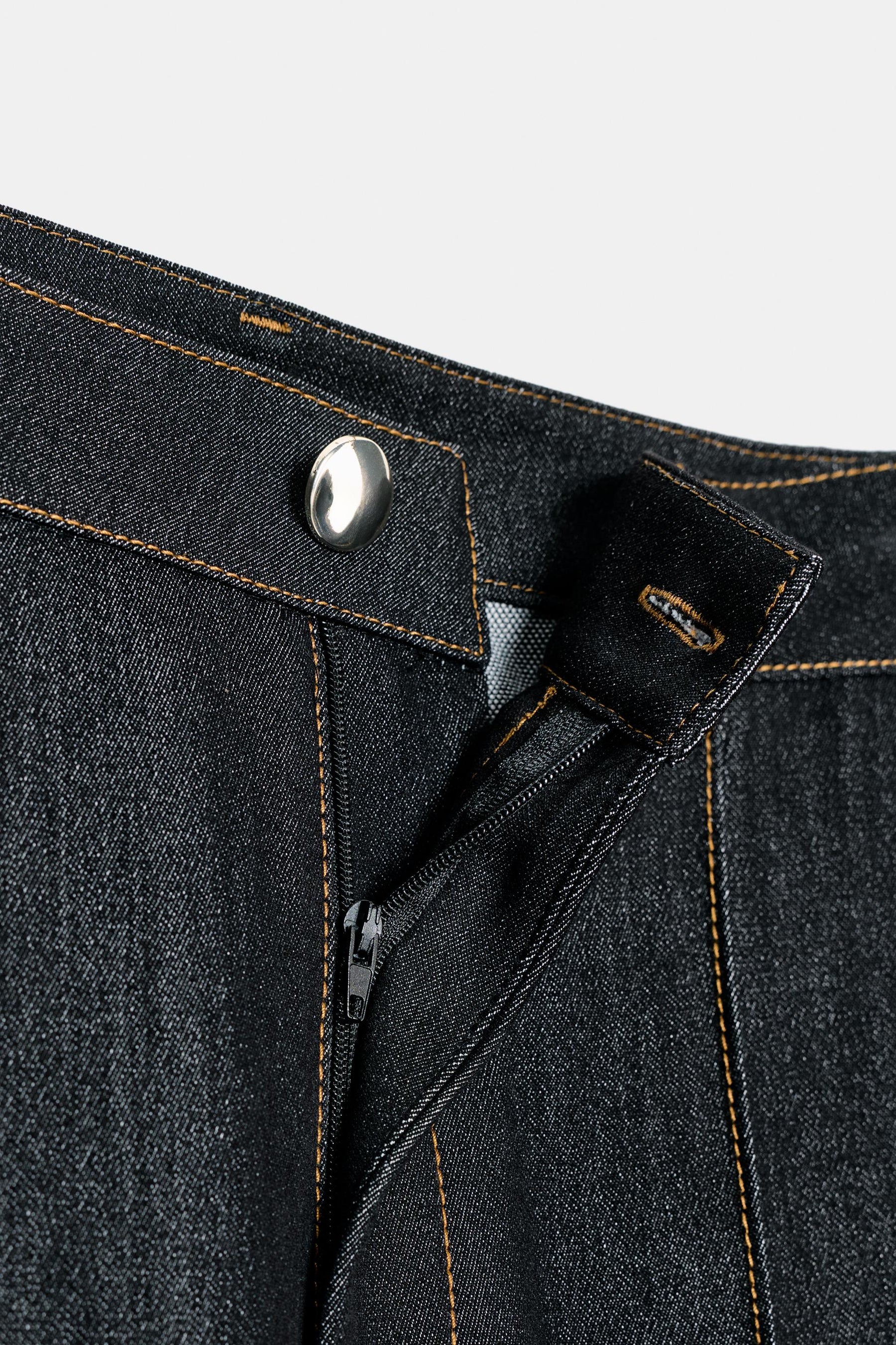 CONTRAST SEAM TROUSERS