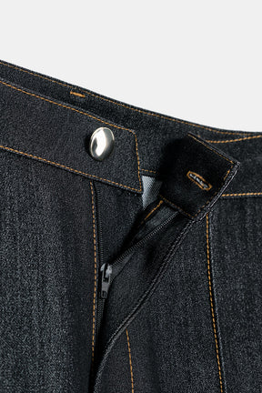 CONTRAST SEAM TROUSERS