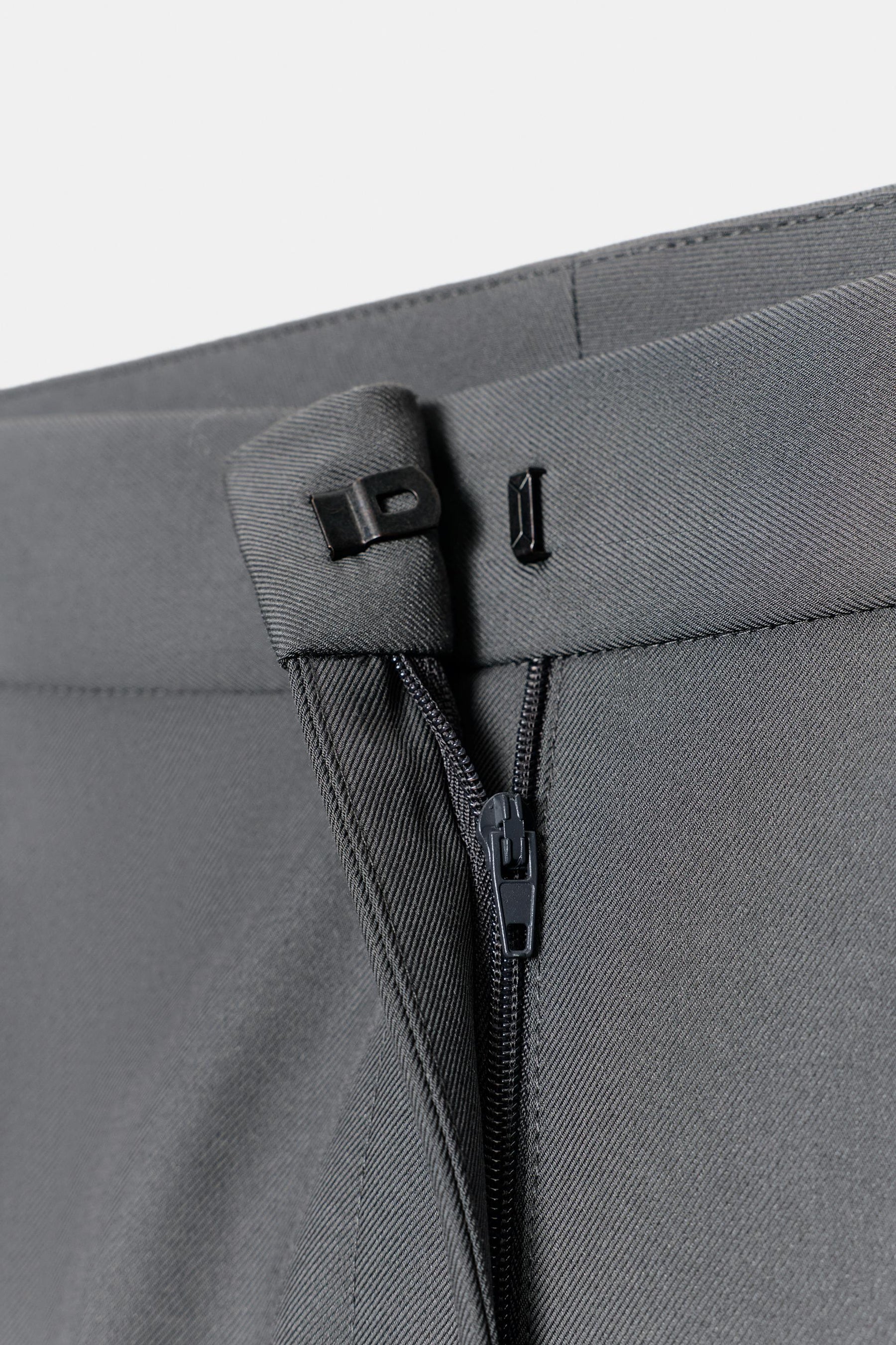 Flared Vented Trousers