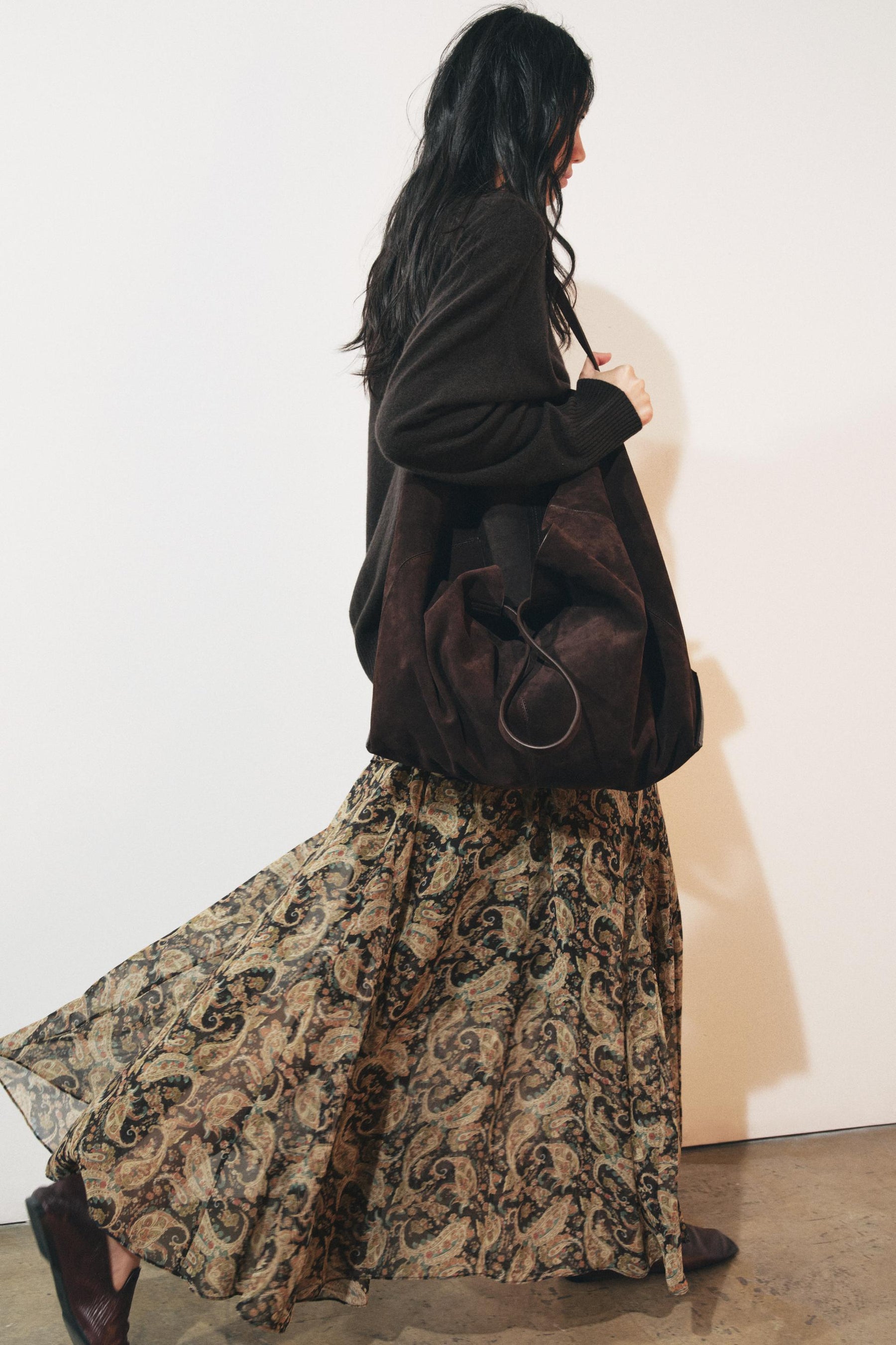 Paisley Long Skirt