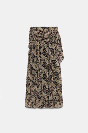 Paisley Long Skirt