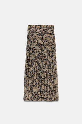 Paisley Long Skirt
