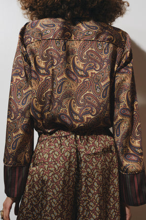 Paisley Pyjama Shirt