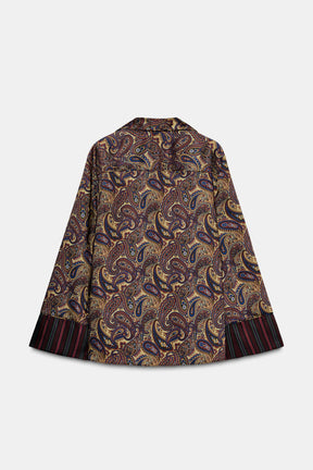 Paisley Pyjama Shirt