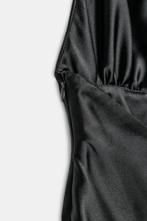 SATIN MINI DRESS - Image 3