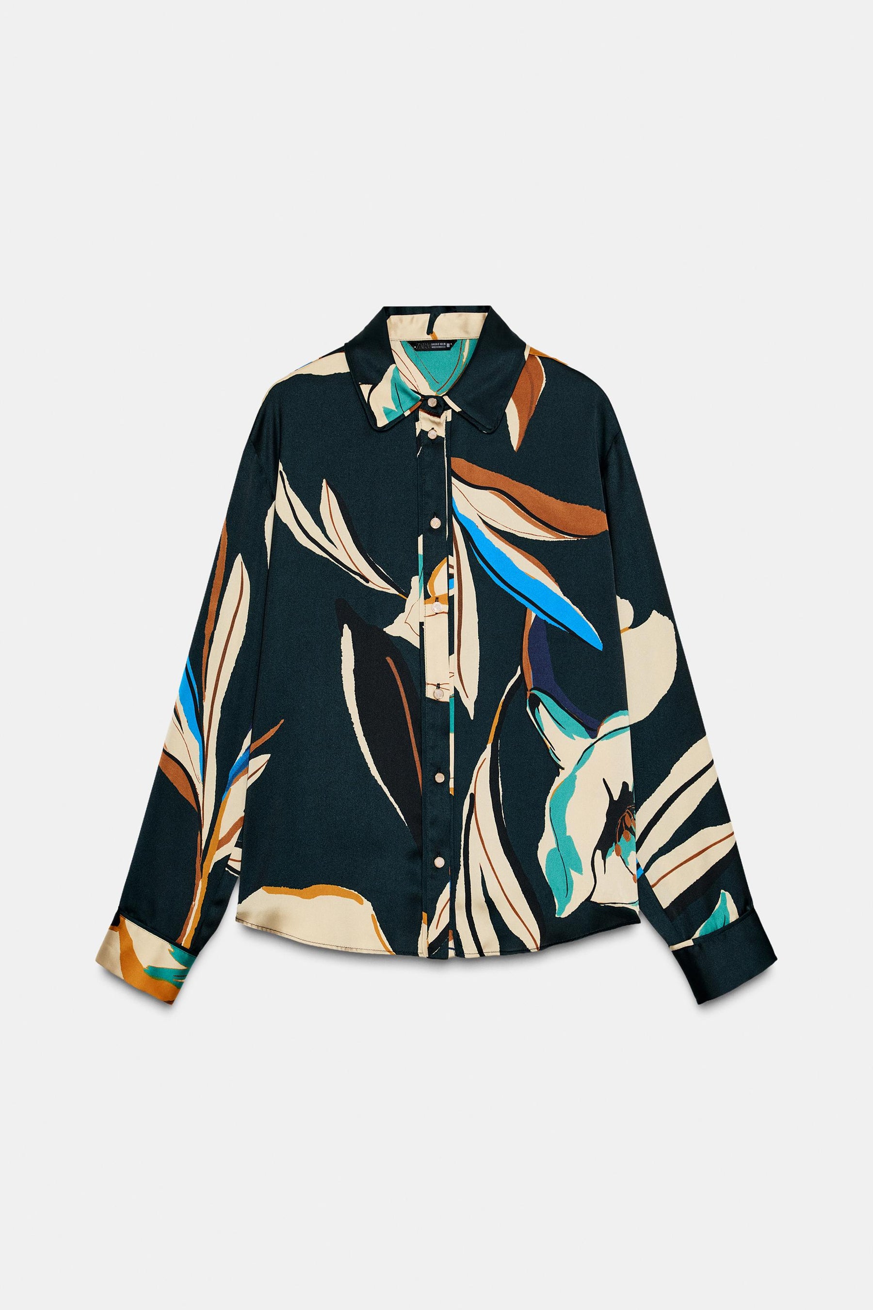 Printed Flowing Shirt