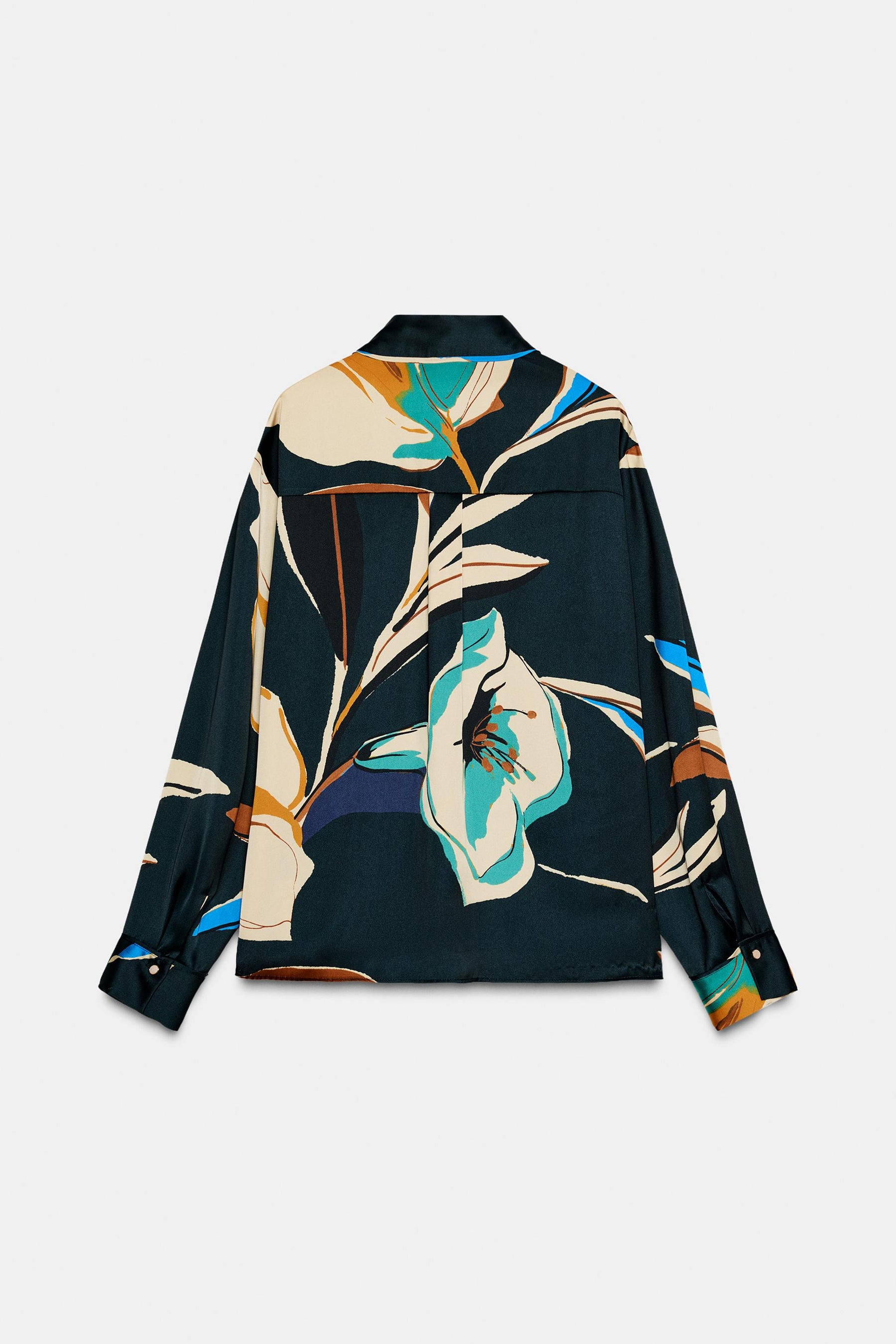 Printed Flowing Shirt