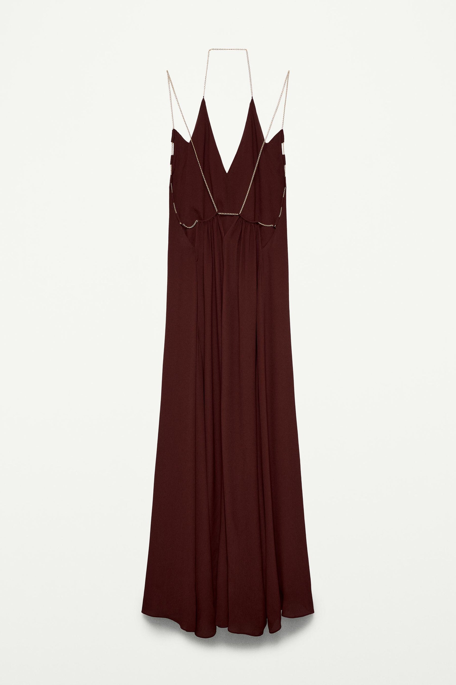 Camisole Dress with Chain