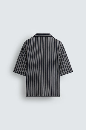 STRIPED JACQUARD SHIRT - Image 7