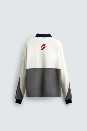 RETRO FOOTBALL PRINT POLO SHIRT - Image 8