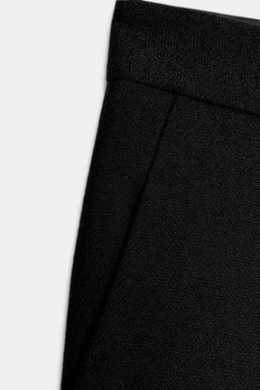 100% WOOL DARTED TROUSERS