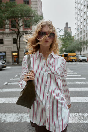 OVERSIZED POPLIN SHIRT