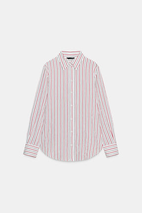 OVERSIZED POPLIN SHIRT