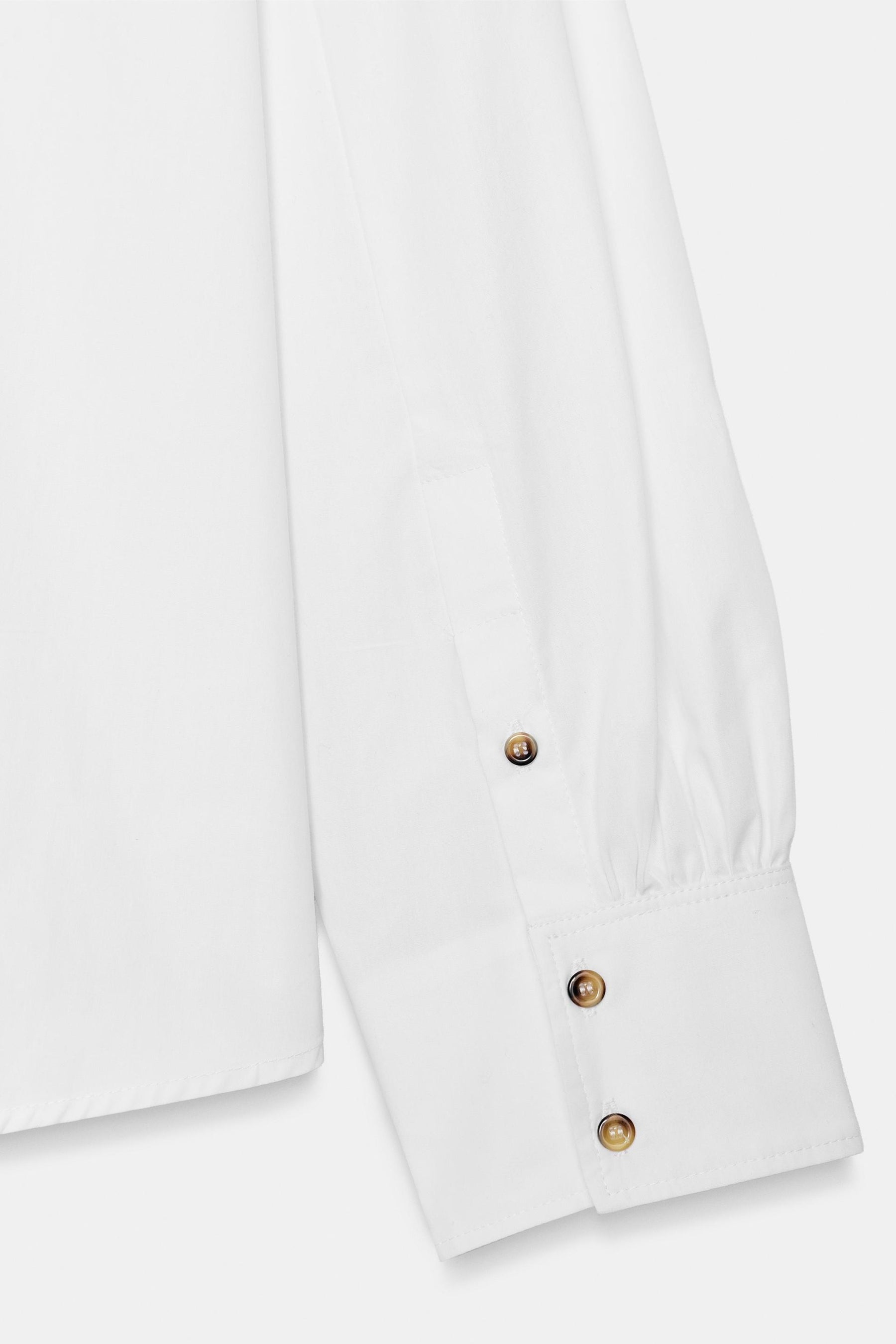 POPLIN SHIRT WITH CONTRAST