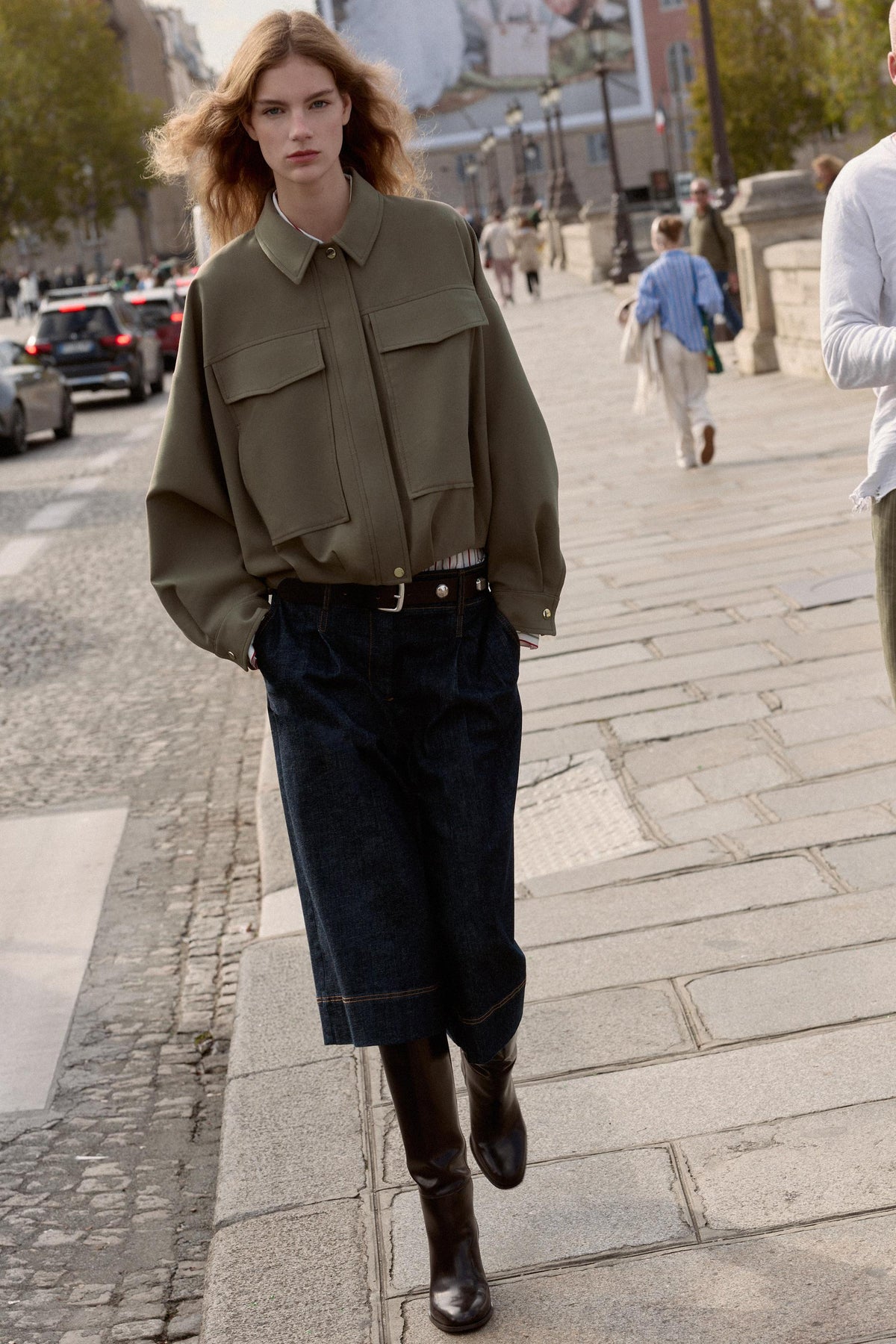 BOMBER JACKET WITH POCKETS