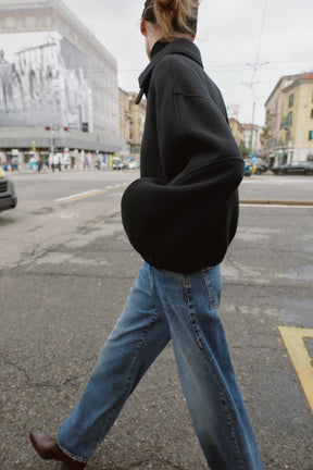 Bomber Jacket With Wool