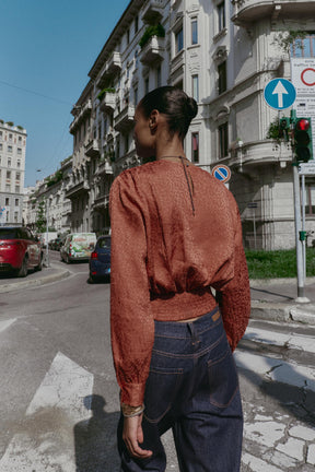 Jacquard Balloon Shirt