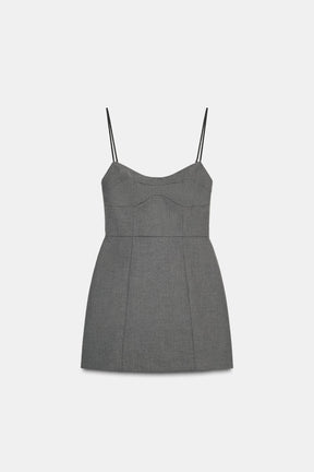 STRAPPY SHORT DRESS - Image 9