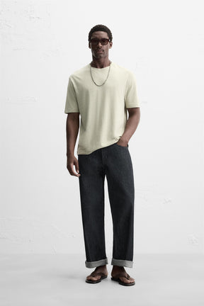 TEXTURED T-SHIRT - Image 1