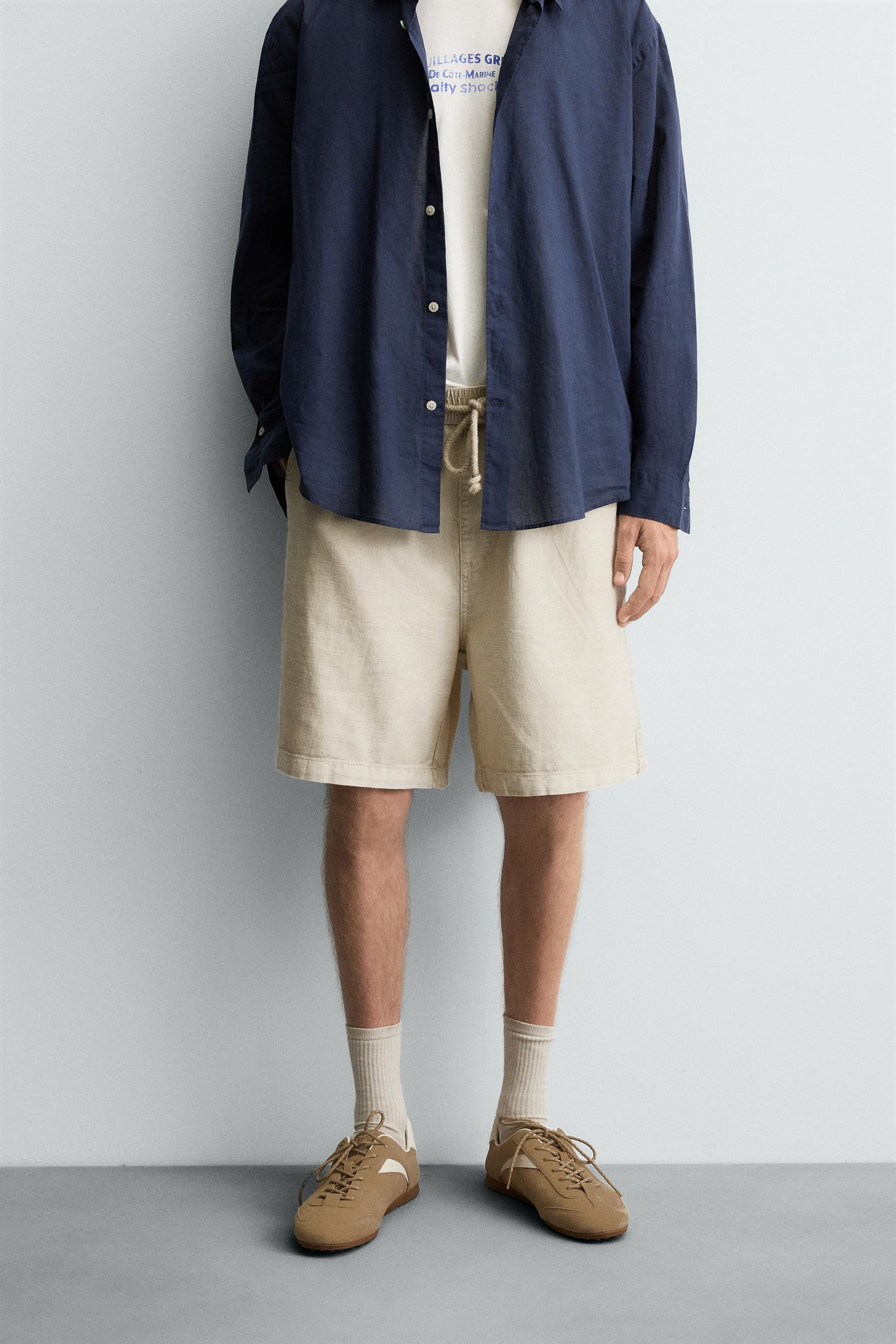 FADED RELAXED FIT BERMUDA SHORTS - Image 2