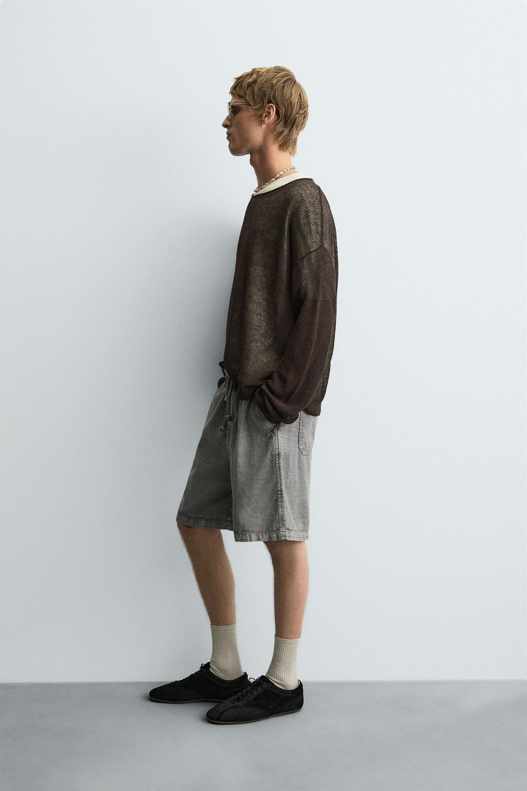 FADED RELAXED FIT BERMUDA SHORTS - Image 4