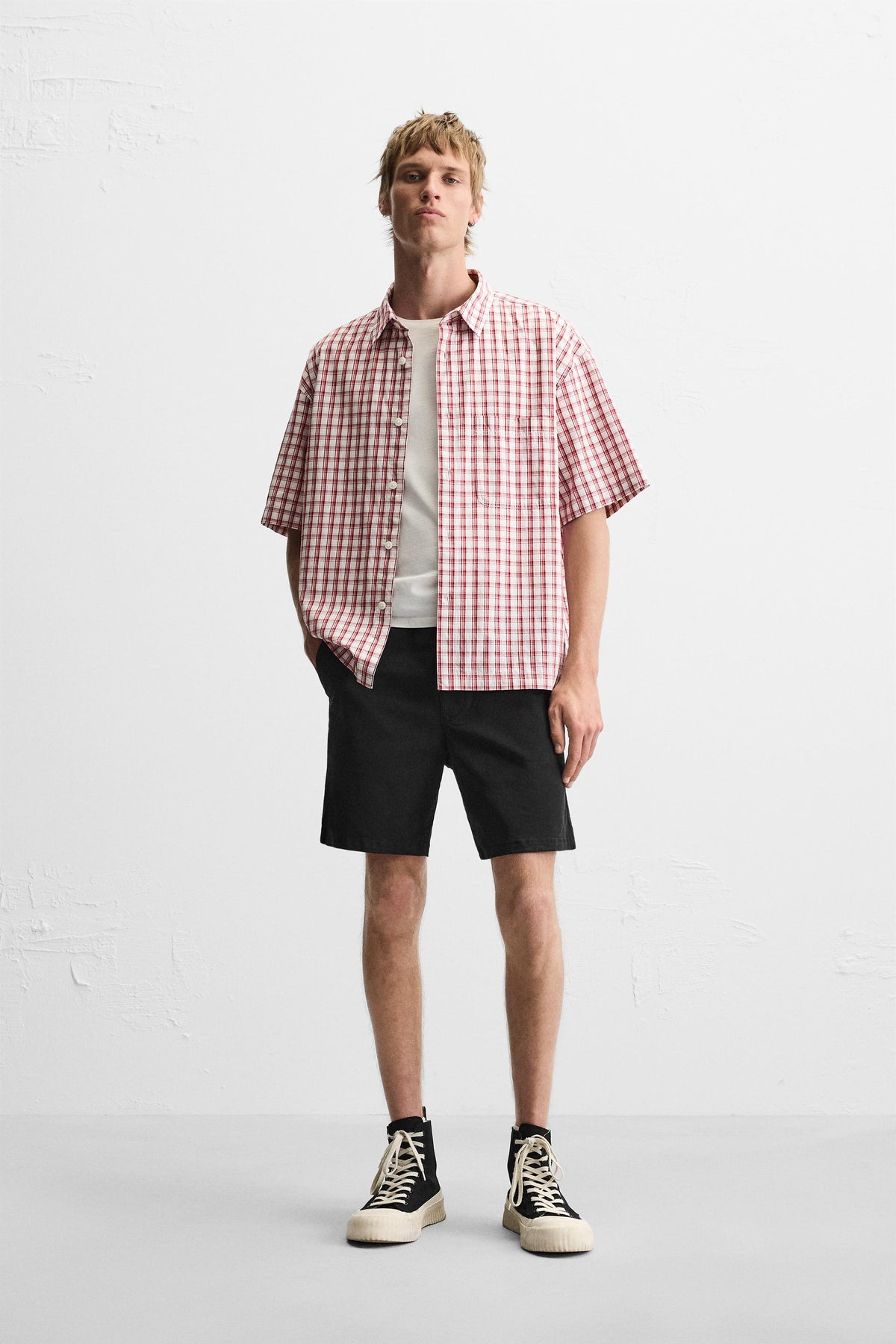 RELAXED FIT BERMUDA SHORTS - Image 1