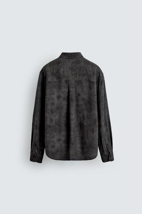 TEXTURED PRINT SHIRT - Image 6