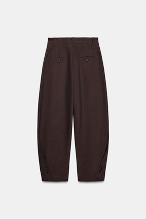 Striped Balloon Trousers