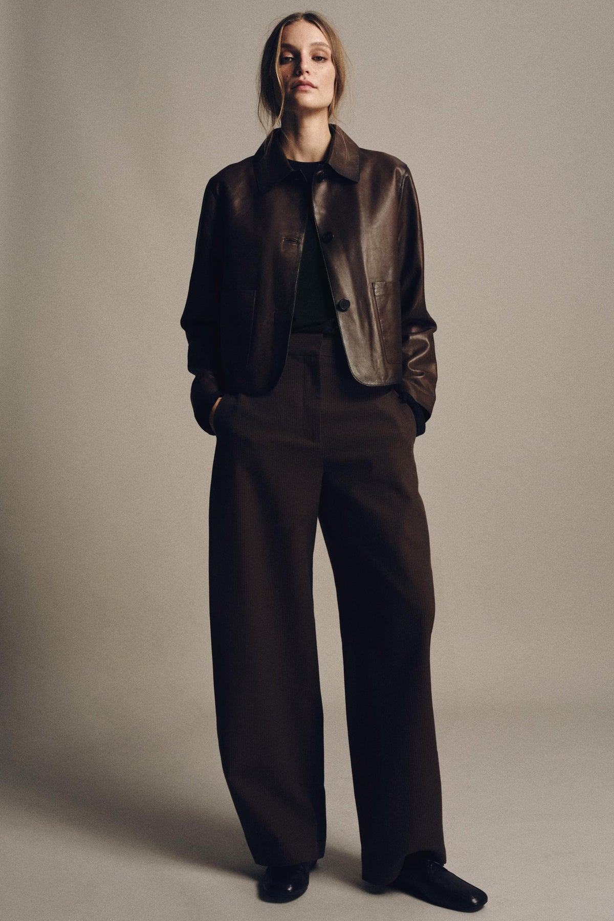 Striped Balloon Trousers