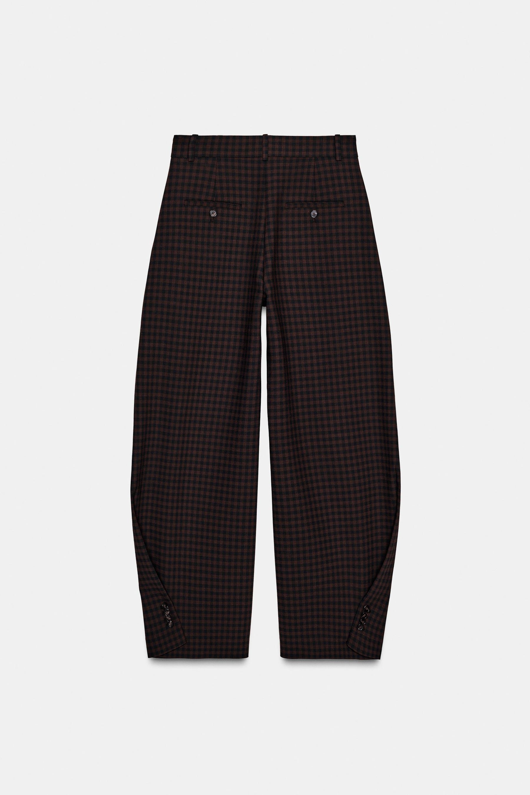 BALLOON TROUSERS WITH BUTTONS