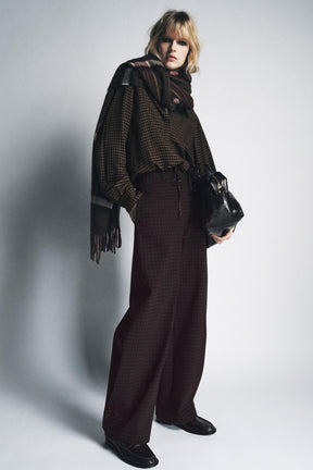 BALLOON TROUSERS WITH BUTTONS