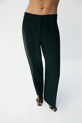 STRAIGHT-LEG TROUSERS