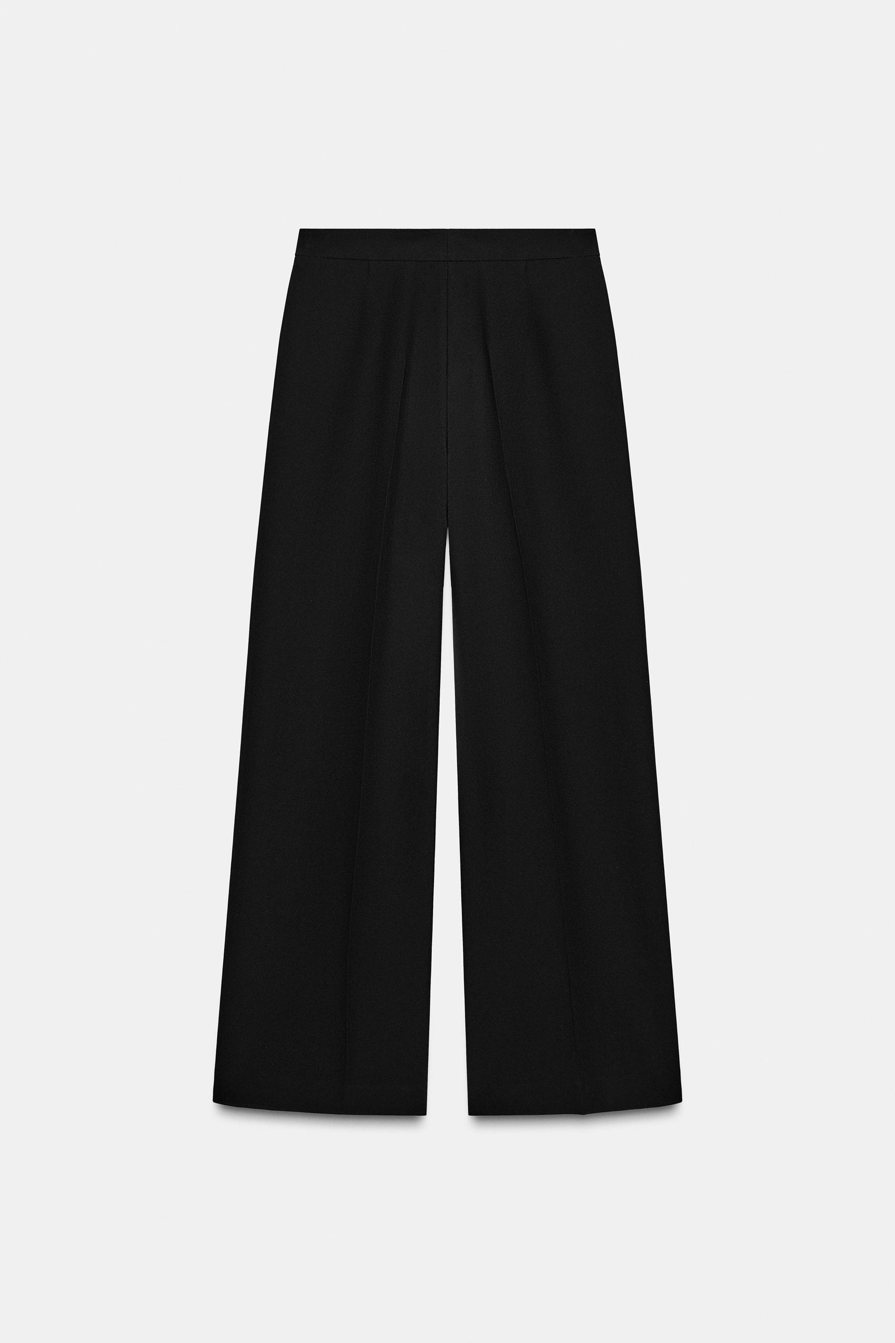 STRAIGHT-LEG TROUSERS