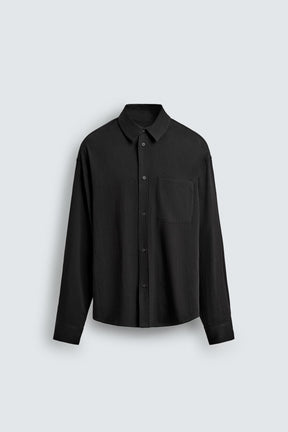 RELAXED FIT FLOWING SHIRT - Image 7