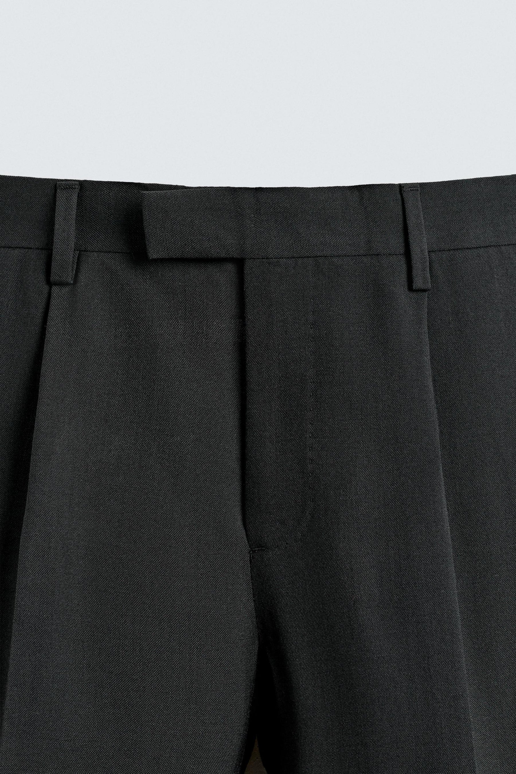 PLEATED SUIT TROUSERS - Image 9