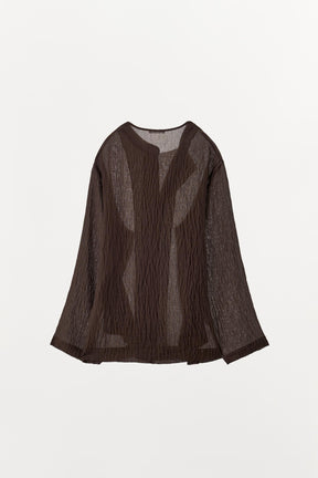 Textured Viscose Shirt