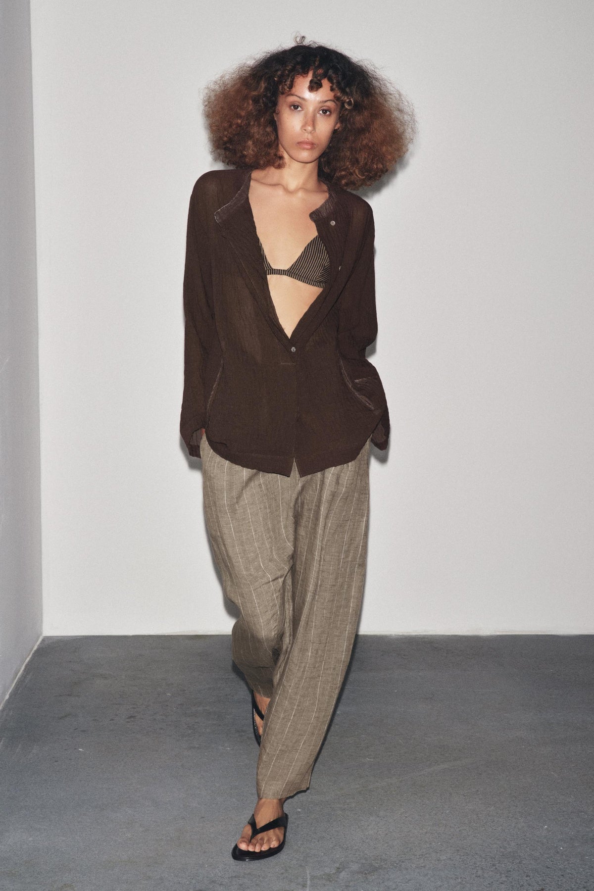 Textured Viscose Shirt