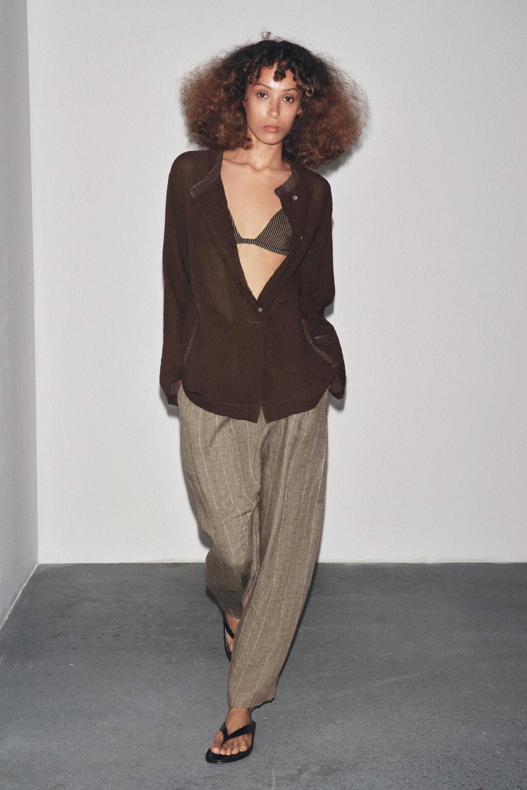 Textured Viscose Shirt