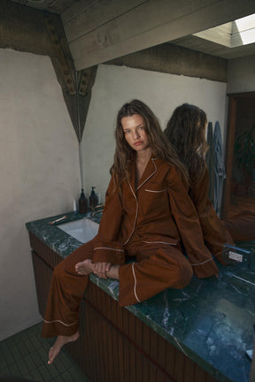 Poplin Pyjama Trousers