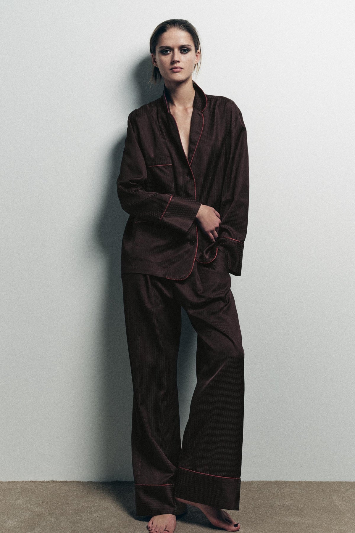 STRIPED PYJAMA SHIRT