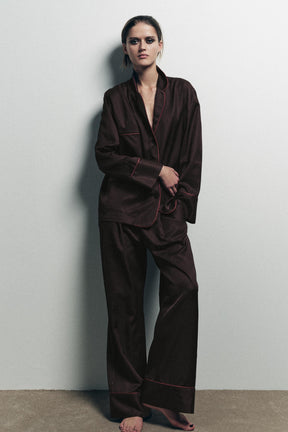 STRIPED PYJAMA SHIRT