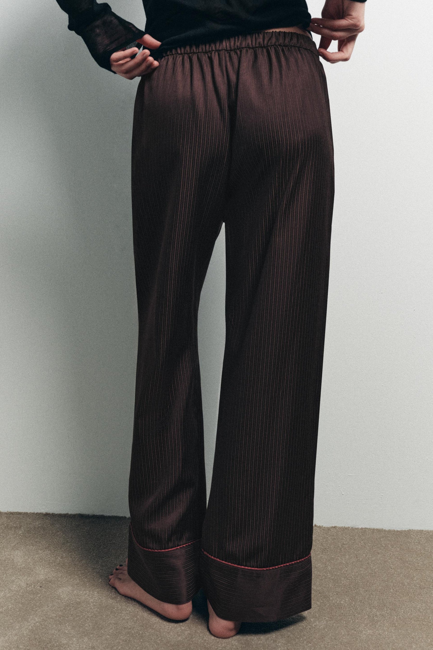 STRIPED PYJAMA TROUSERS